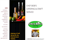 Desktop Screenshot of chefbobonline.com